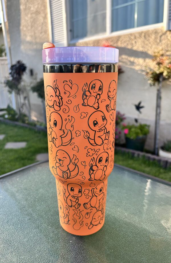 Charmander 40 oz Tumbler - Image 2