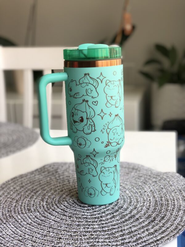 Bulbasuar 40 oz Tumbler - Image 2